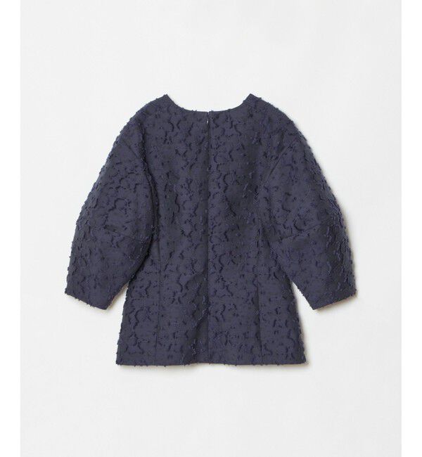 allureville「ジャガードランタンスリーブブラウス」|シャツ・ブラウス|