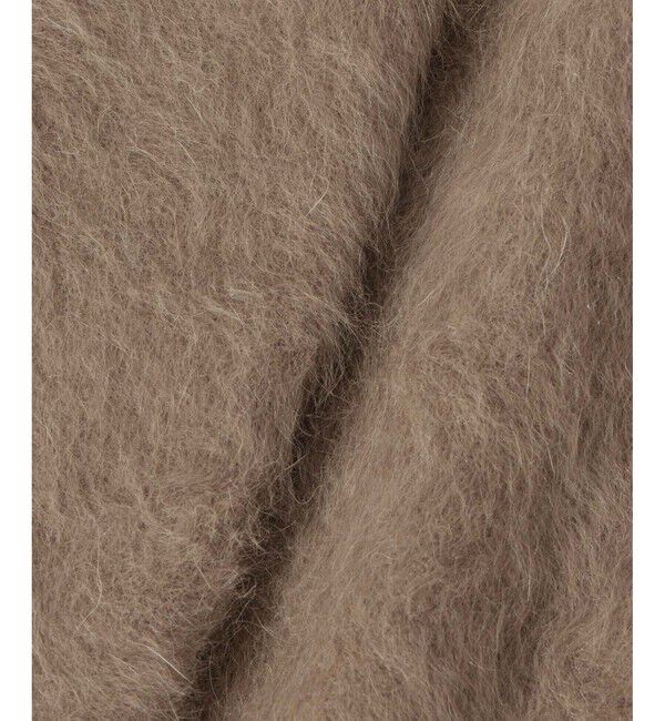 allureville「カシミヤブレンドファー加工カーディガン」|カーディガン|