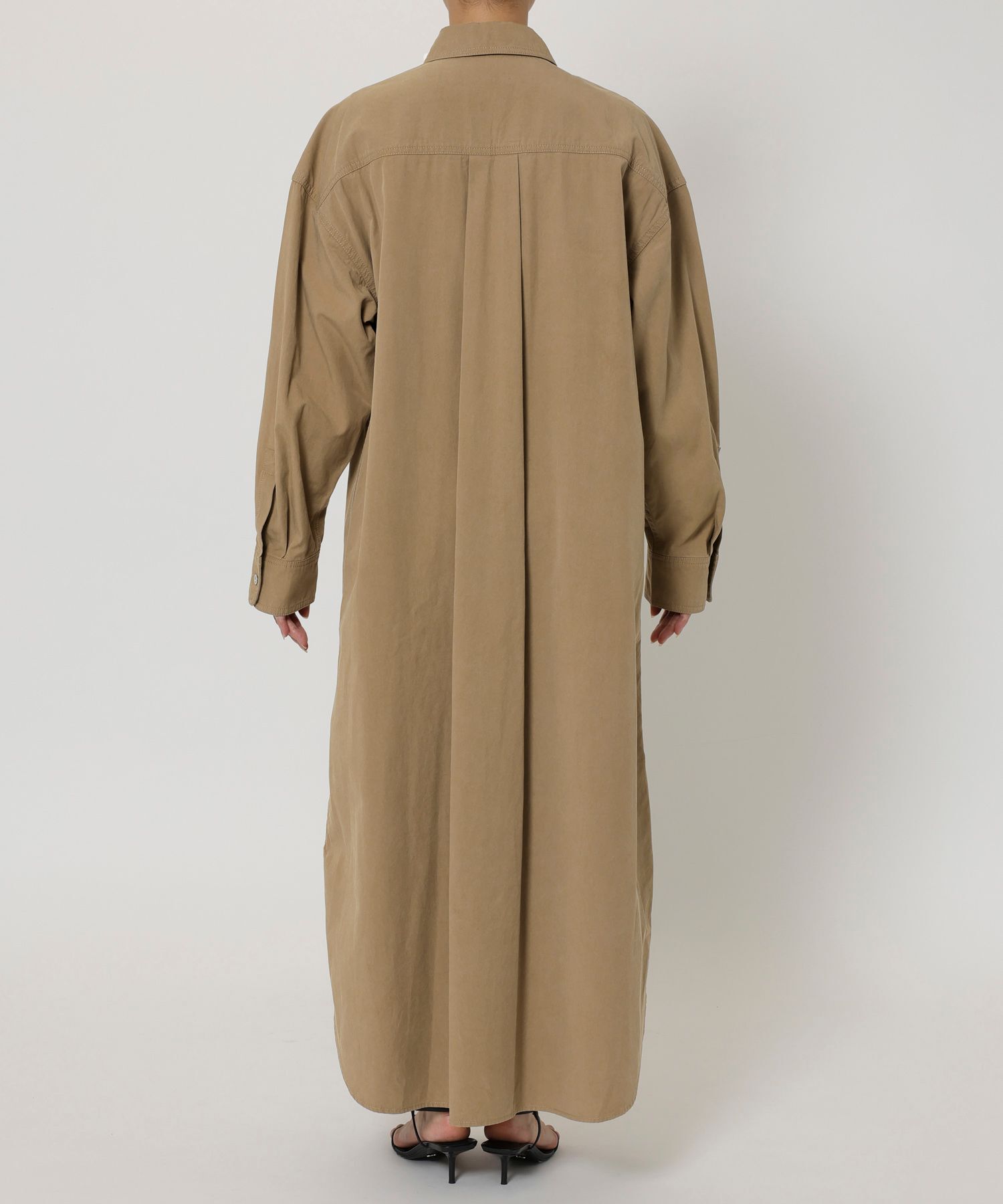 BABYLONE「ワークシャツワンピース」|ワンピース|