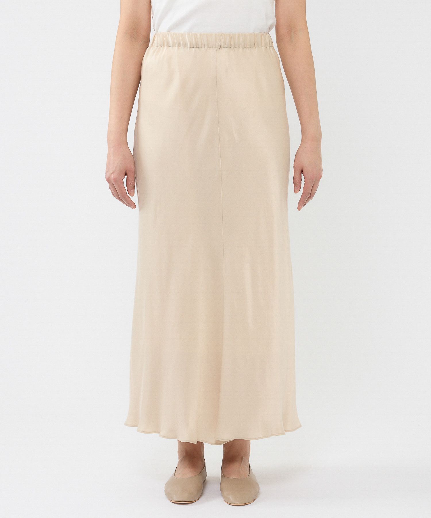 BABYLONE「フィブリルサテンスカート」|スカート|