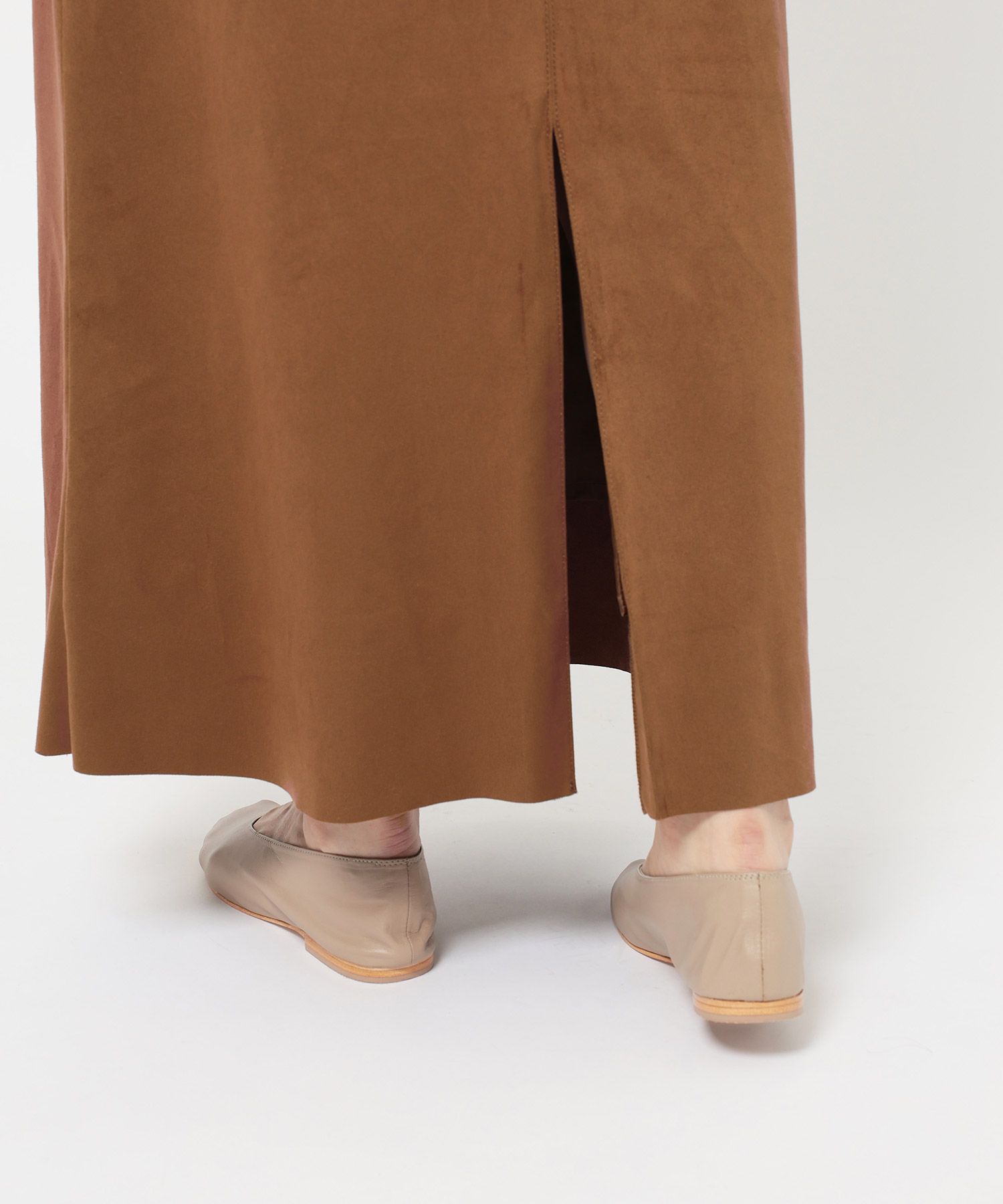 BABYLONE「フェイクスエードスカート」|スカート|