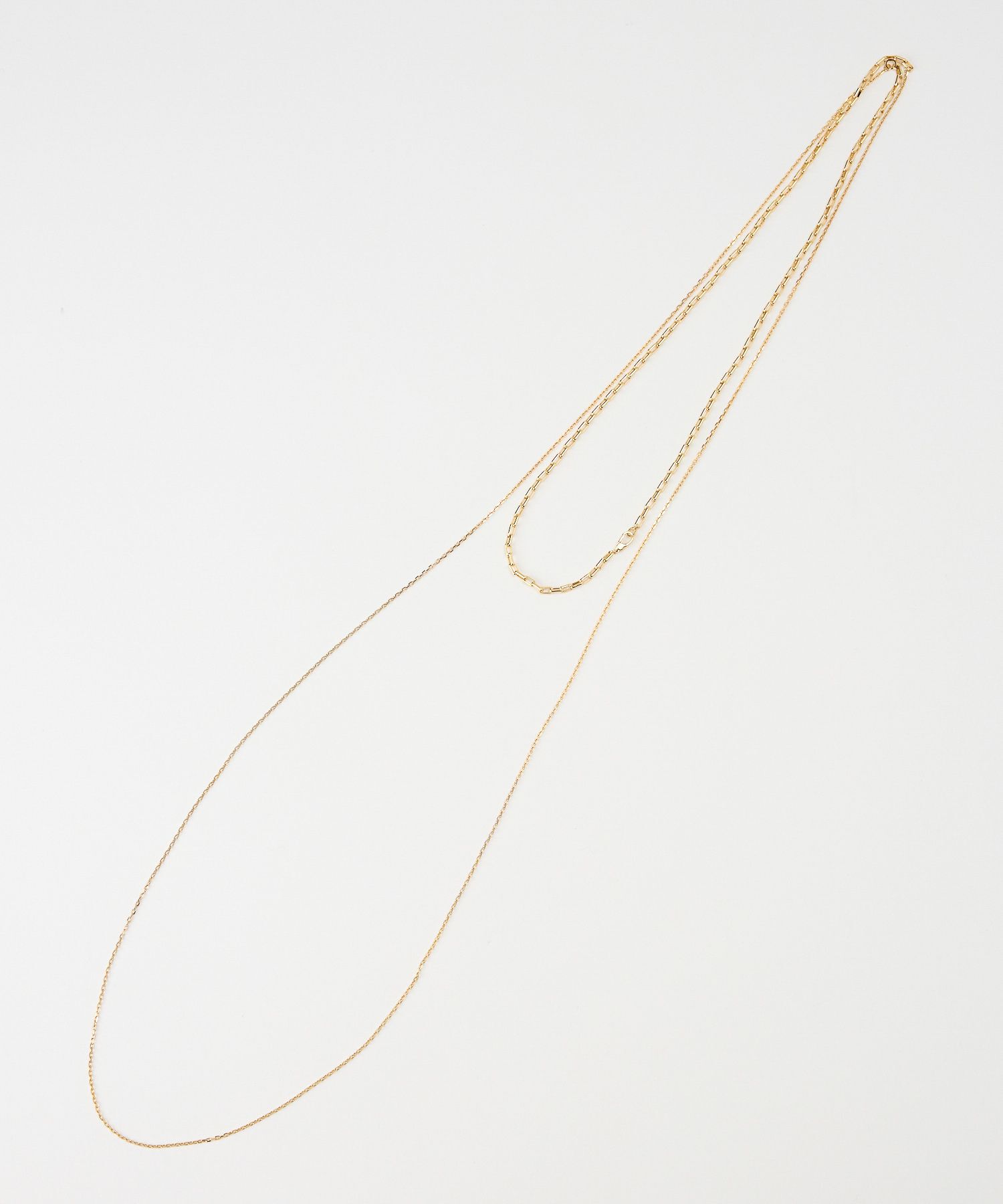 BABYLONE「MIXチェーンロングネックレス」|ネックレス|