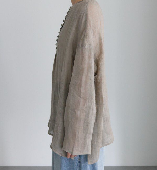  「シアーガーゼブラウス」|プルオーバー|