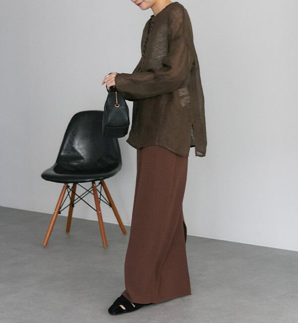  「シアーガーゼブラウス」|プルオーバー|