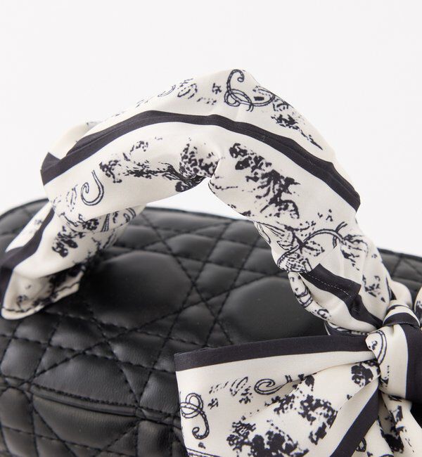  「ギャザーリボンハンドルバニティバッグ」|ショルダー・メッセンジャー|