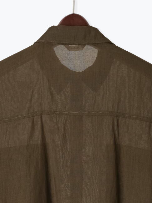 Te chichi「ハーフスリーブWポケットシアーシャツ」|シャツ・ブラウス|