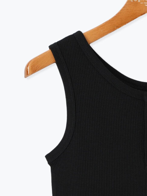 Lugnoncure「ワッフルヘンリータンクトップ」|タンクトップ|