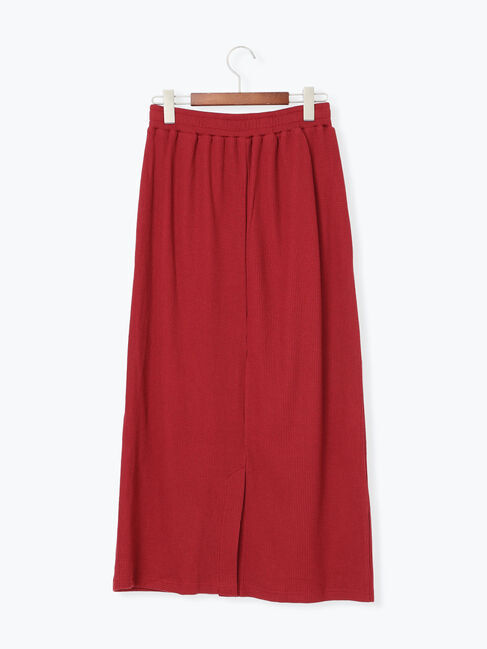 Te chichi TERRASSE「ワッフルナロースカート」|スカート|