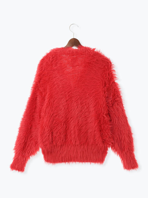 Te chichi「【R by Te chichi】シャギーカーディガン《2025winter catalog item》」|カーディガン|