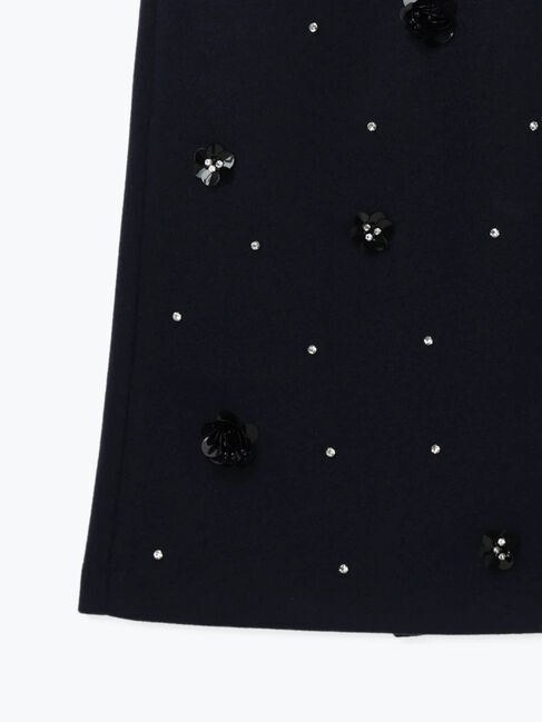 Te chichi「ビジューデザインナロースカート《2025winter catalog item》」|スカート|