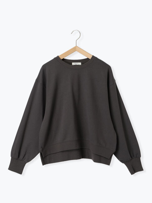 Samansa Mos2 blue「ミニ裏毛アソートプリントプルオーバー」|Tシャツ・カットソー|