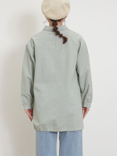 Samansa Mos2「裾ドロストチュニック」|シャツ・ブラウス|