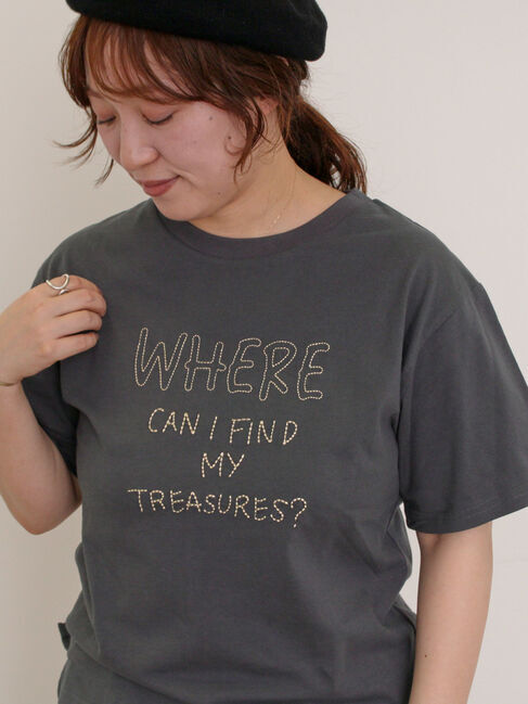 Samansa Mos2「[リサイクルコットン]柄アソートTシャツ」|Tシャツ・カットソー|