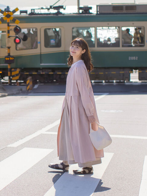 Samansa Mos2「【ゆべし&times;Samansa Mos2】切替2WAYワンピース」|ワンピース|