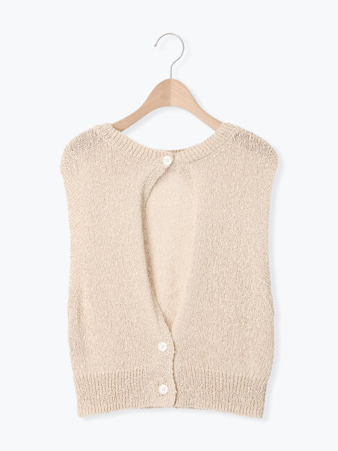 Samansa Mos2「スラブ前後2WAYベスト」|ダウンベスト・ベスト|