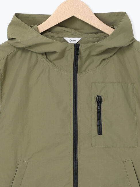 SM2「ナイロンフードジップベスト」|ダウンベスト・ベスト|