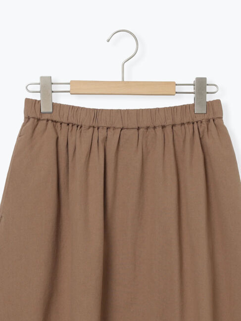 Samansa Mos2「【WEB限定】花柄刺繍ギャザースカート」|スカート|