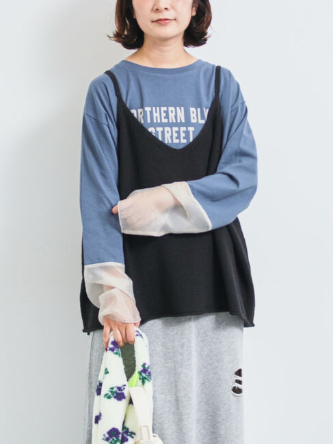 SM2「ニットキャミチュニック」|ニット・セーター|