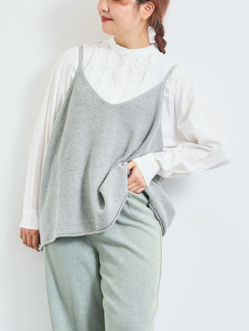 SM2「ニットキャミチュニック」|ニット・セーター|