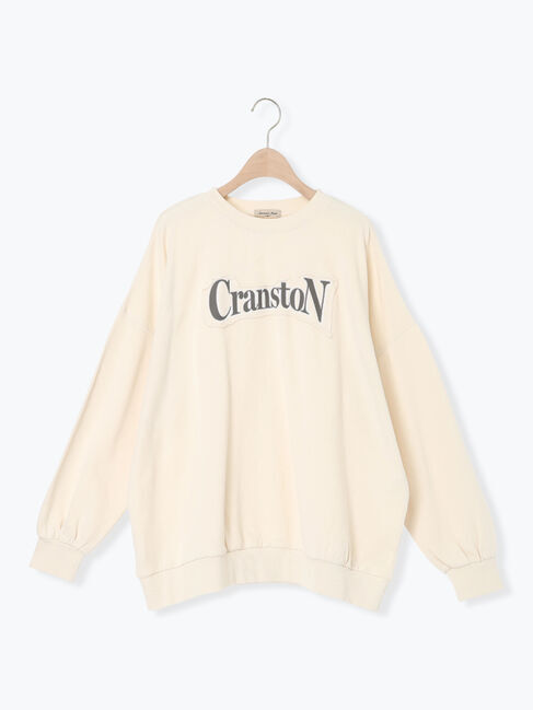 Samansa Mos2「グランジロゴスウェット」|Tシャツ・カットソー|