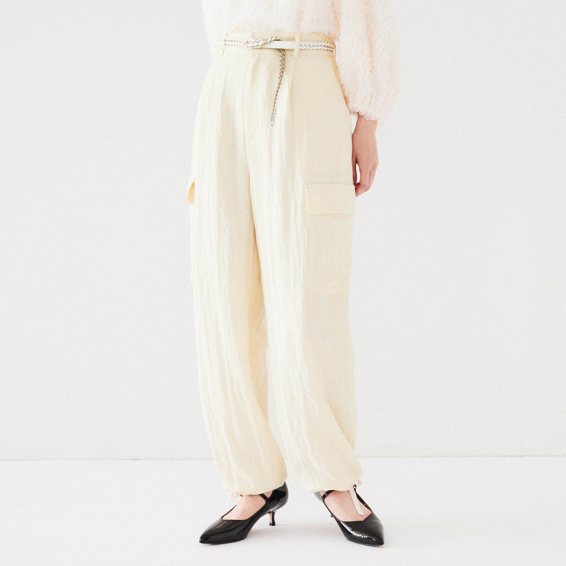 UNTITLED「【パウダータッチ/薄手】大人カーゴパンツ」|その他|