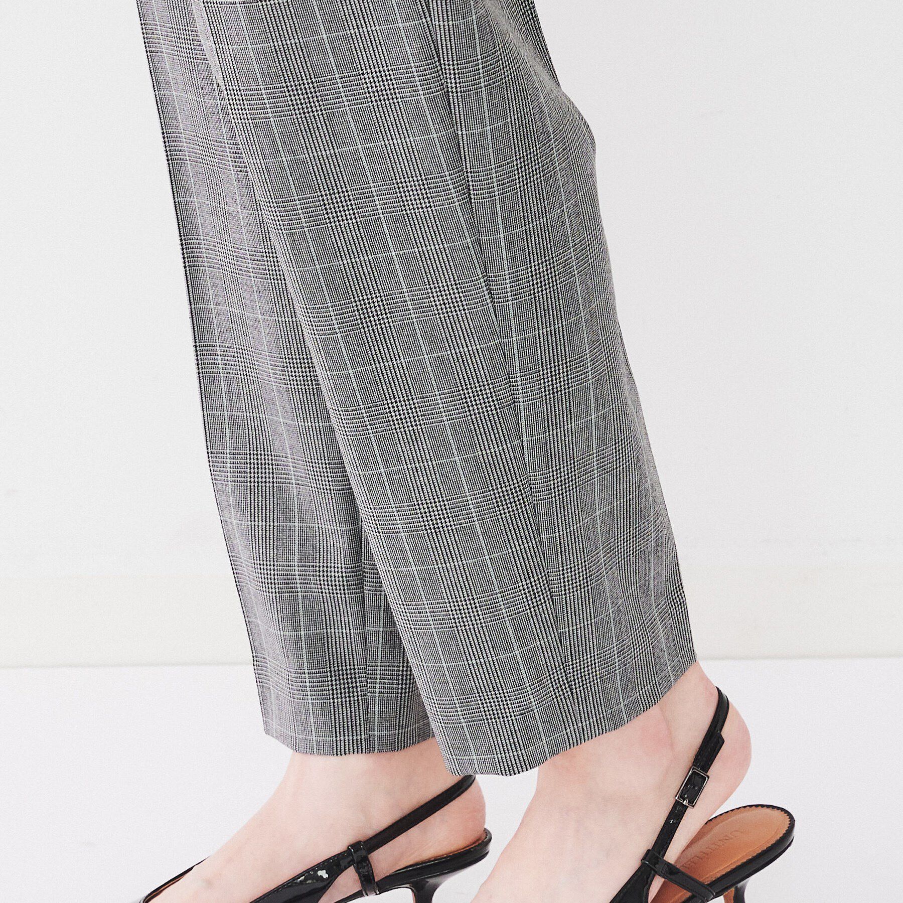 UNTITLED「【ストレッチ/後ろウエストゴム】タックテーパードパンツ」|その他|