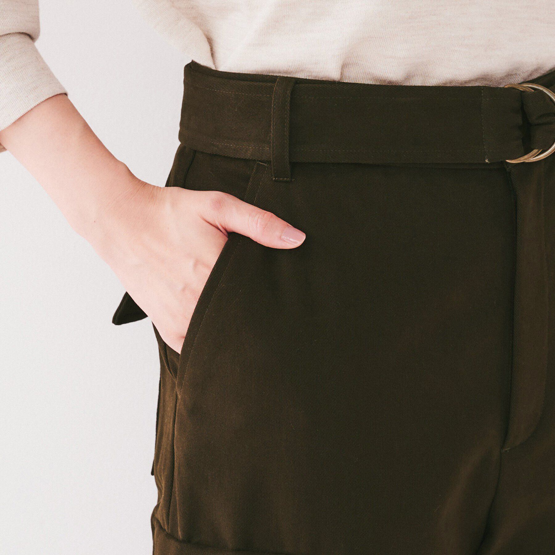 UNTITLED「【コットン100/イタリア素材】コットンモール カーゴパンツ」|その他|