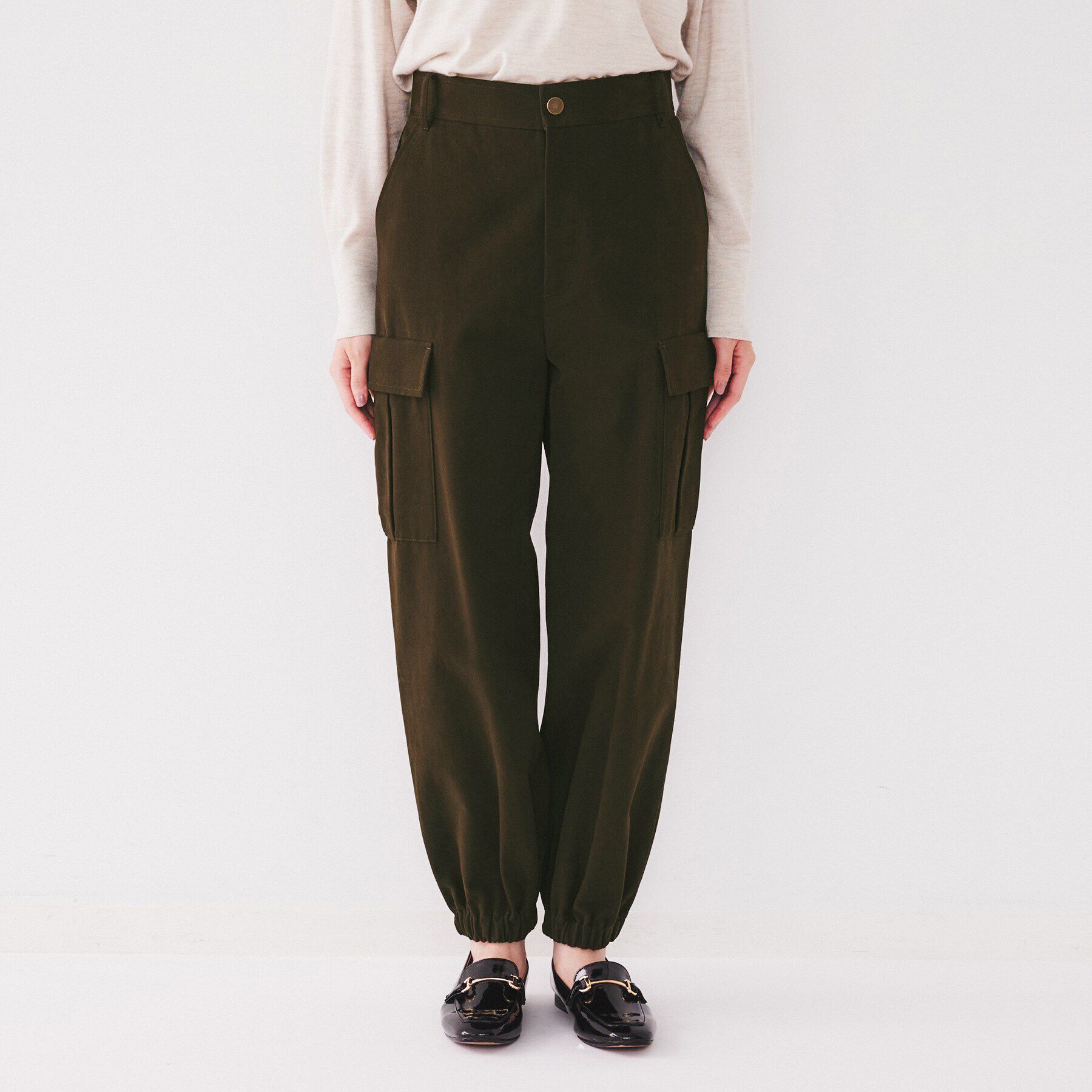 UNTITLED「【コットン100/イタリア素材】コットンモール カーゴパンツ」|その他|