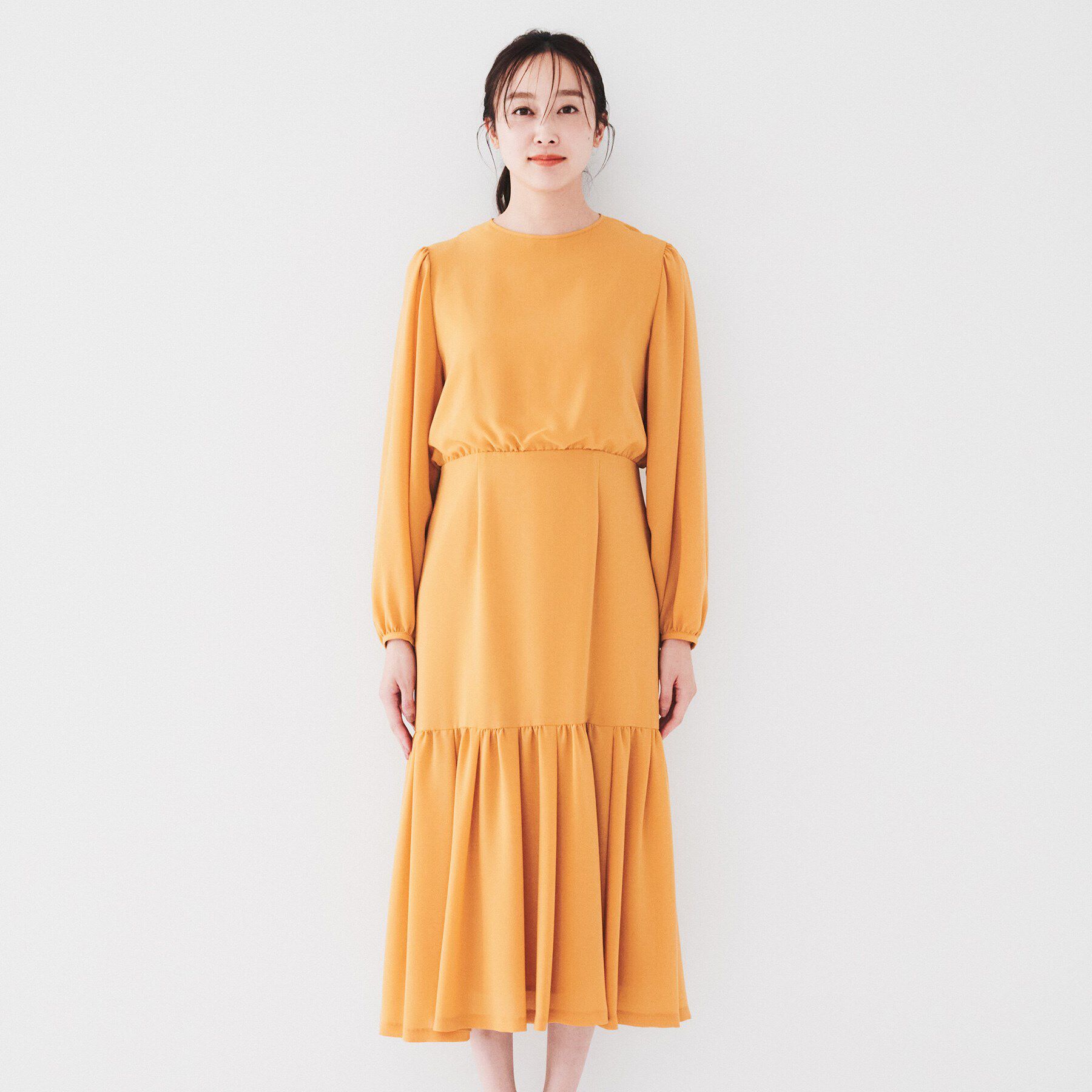 UNTITLED「【フォーマル/シーズンレス】ジョーゼット ティアードドレス」|ワンピース|