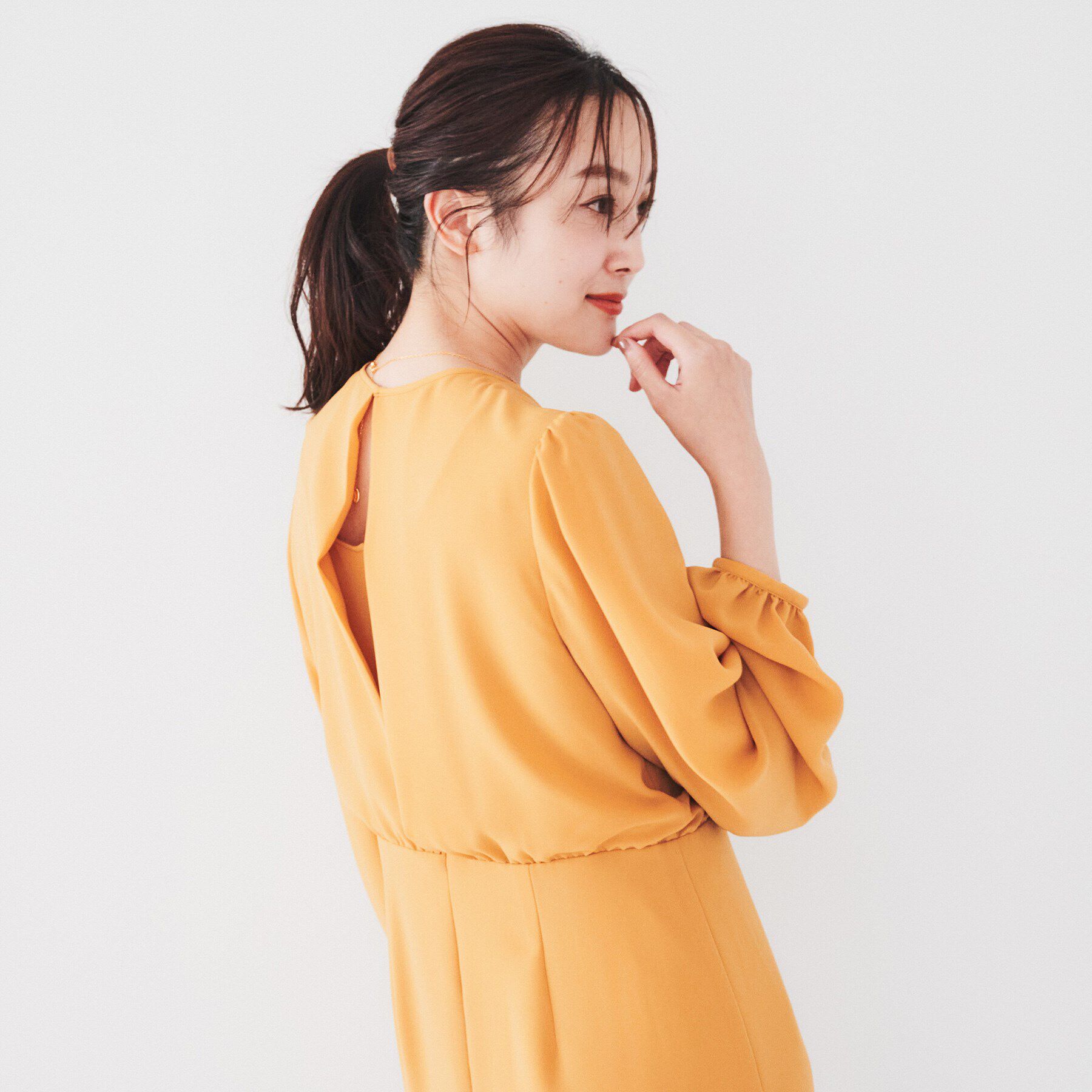 UNTITLED「【フォーマル/シーズンレス】ジョーゼット ティアードドレス」|ワンピース|