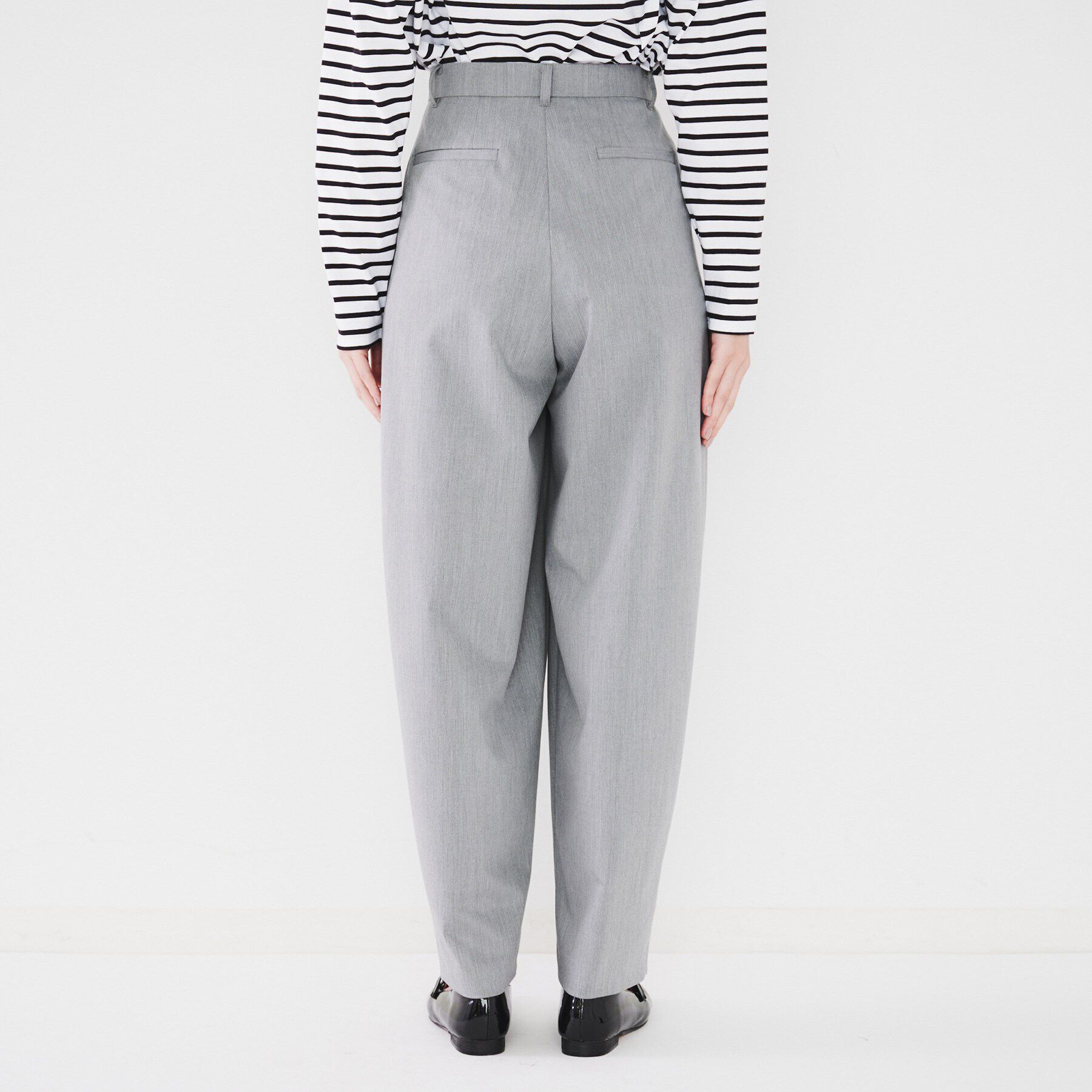 UNTITLED「【腰周りゆったり/日本製/洗える】2WAYストレッチカーブパンツ」|その他|