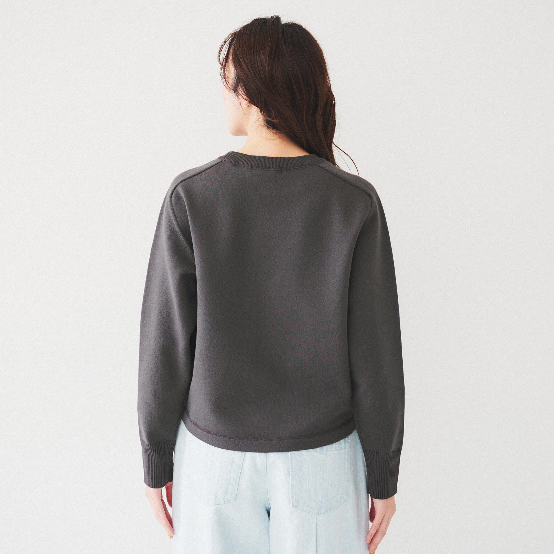 UNTITLED「【オンオフ使える】ドルマンスリーブニット」|ニット・セーター|