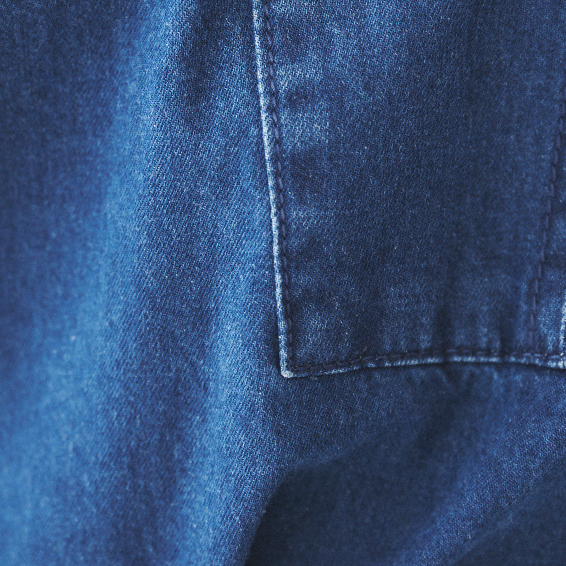 UNTITLED「ボウタイ付きデニムシャツ」|シャツ・ブラウス|