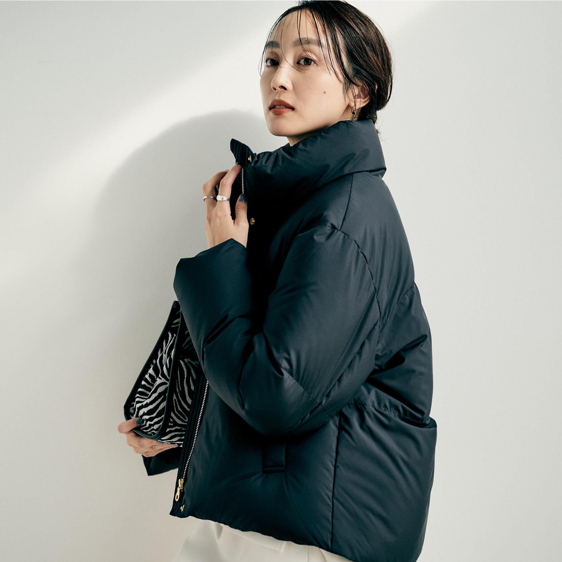 UNTITLED「【トレンド/撥水機能/防寒】ショートダウンコート」|ダウン|