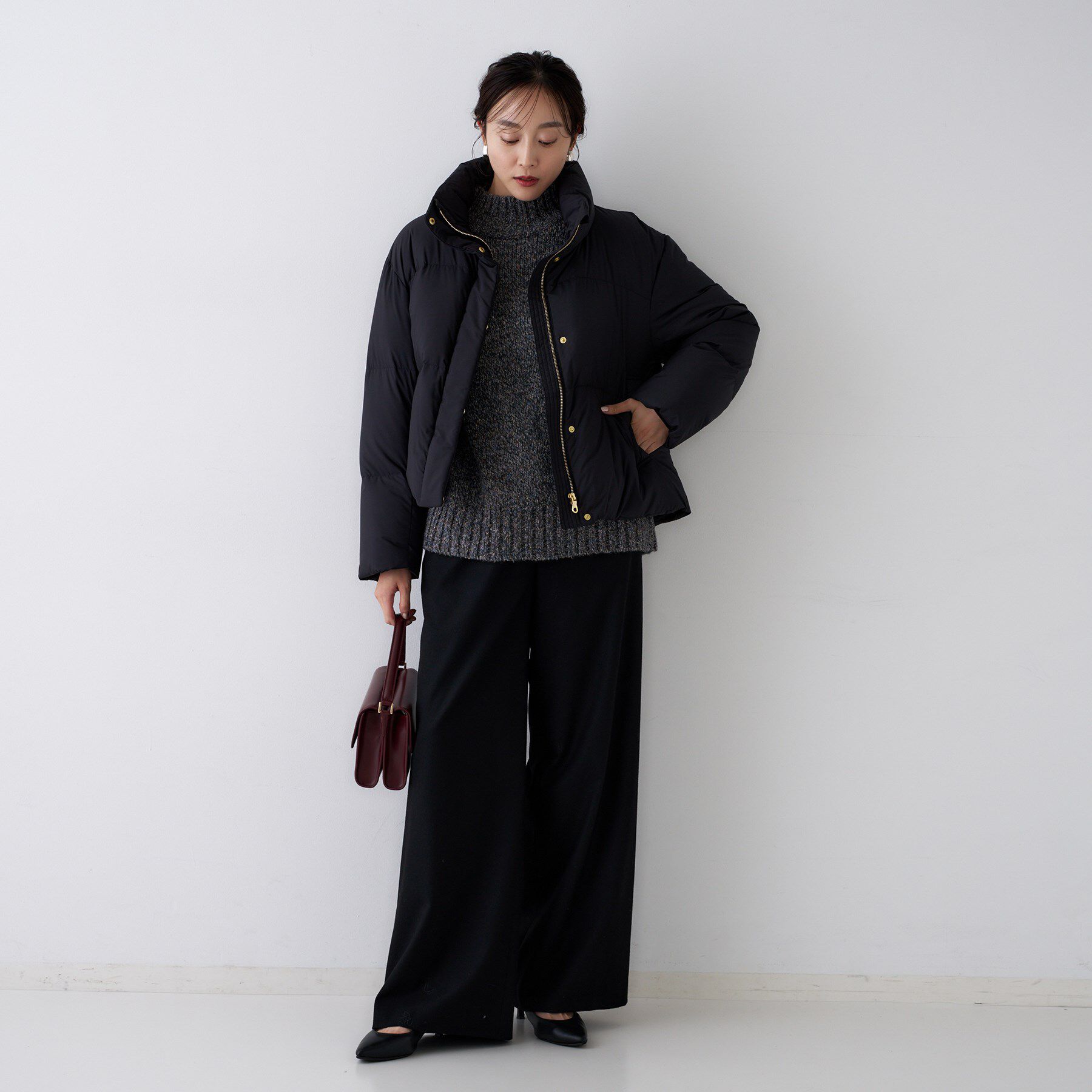 UNTITLED「【トレンド/撥水機能/防寒】ショートダウンコート」|ダウン|