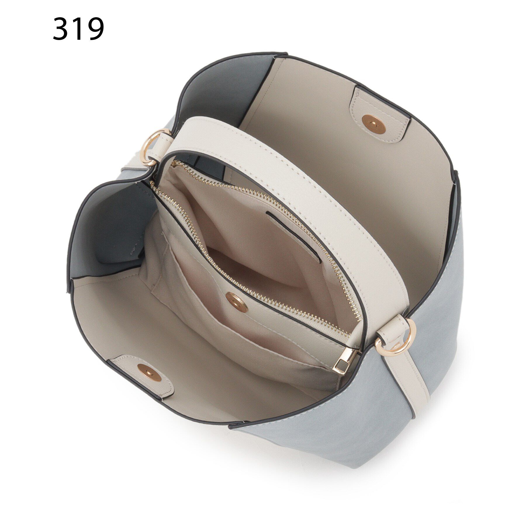 COUP DE CHANCE「【2WAY】フェイクスエードコンビ ワンハンドルバッグ」|ショルダー・メッセンジャー|