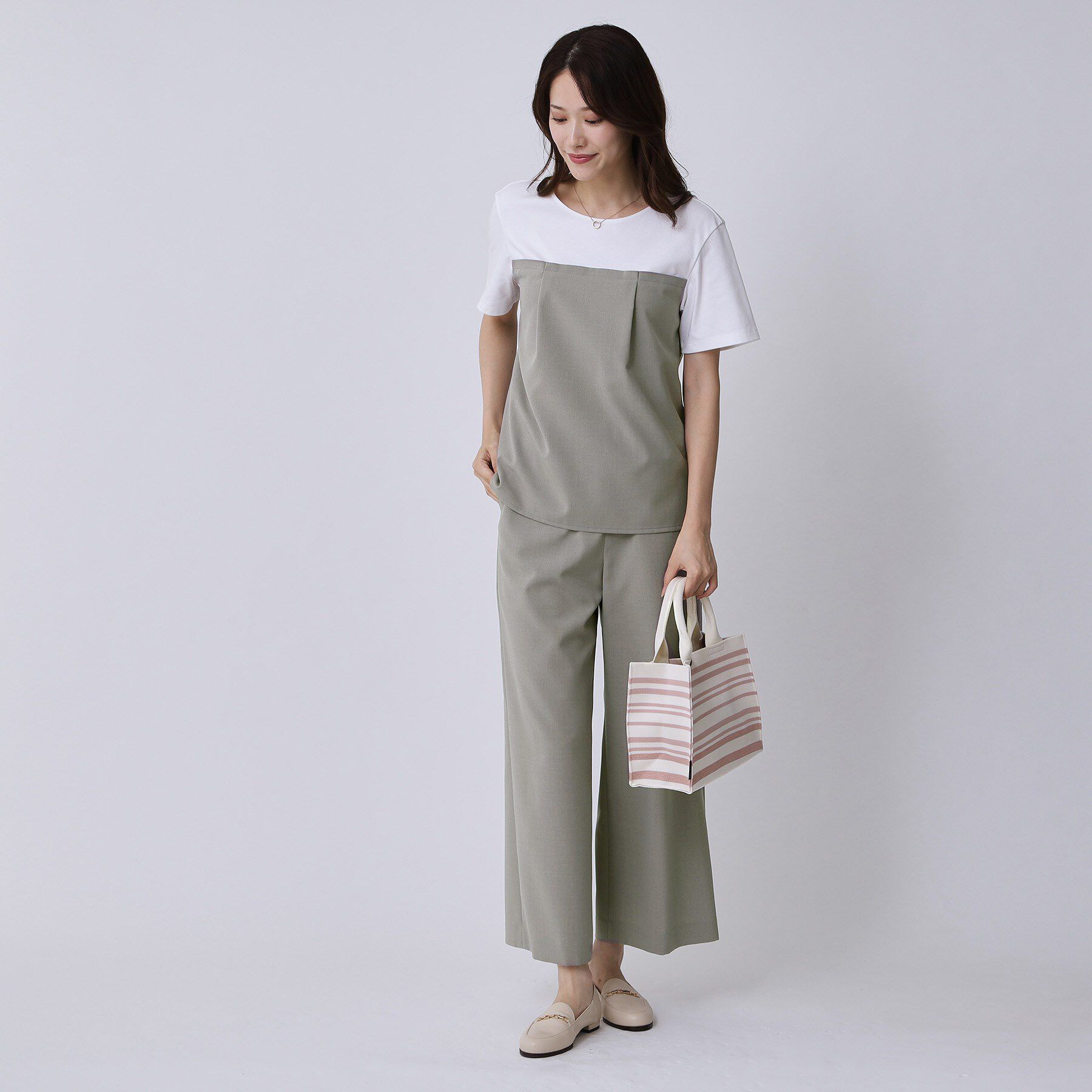 COUP DE CHANCE「【手洗い可／日本製】ストレートワイドパンツ」|その他|