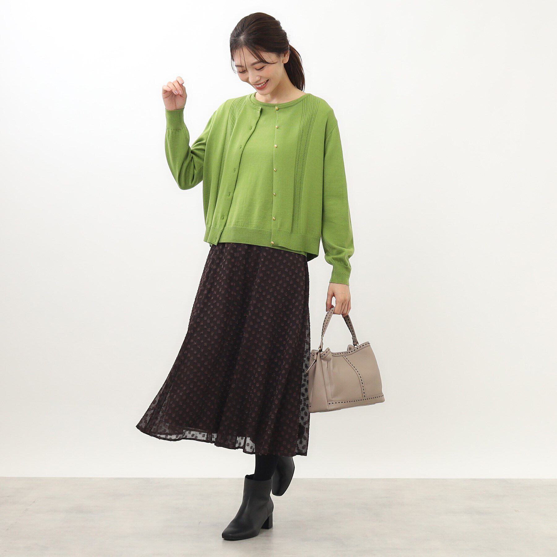 Reflect「【セットアップ可】ソフトタッチカーディガン」|カーディガン|