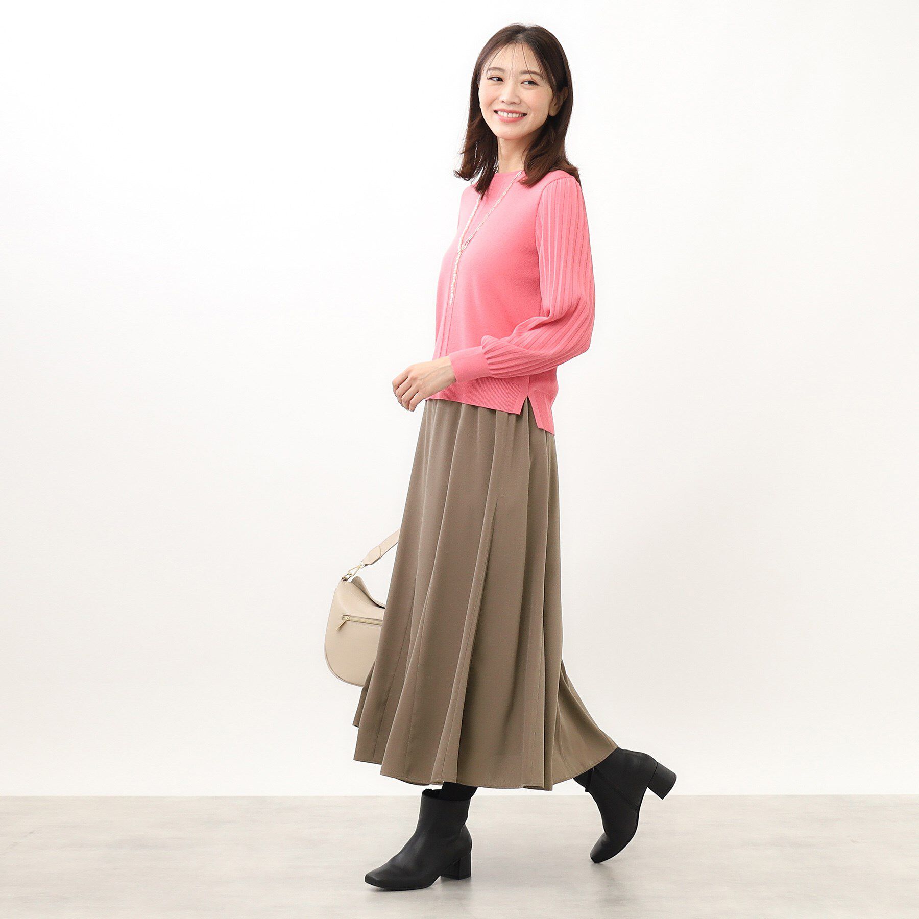 Reflect「【WEB限定カラーあり／手洗い可】マキシフレアスカート」|スカート|