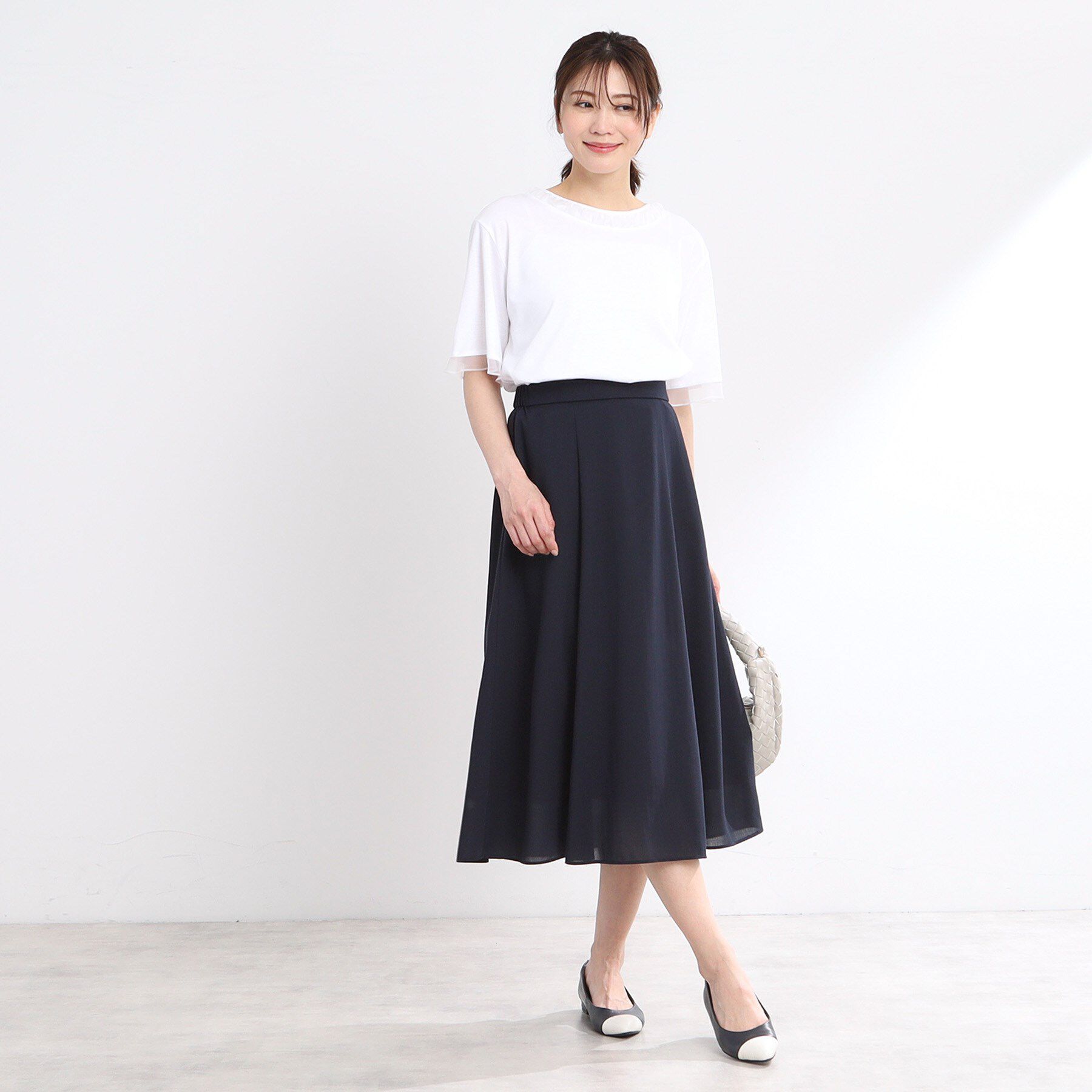 Reflect「【洗える】キレイめジャージプルオーバー」|Tシャツ・カットソー|