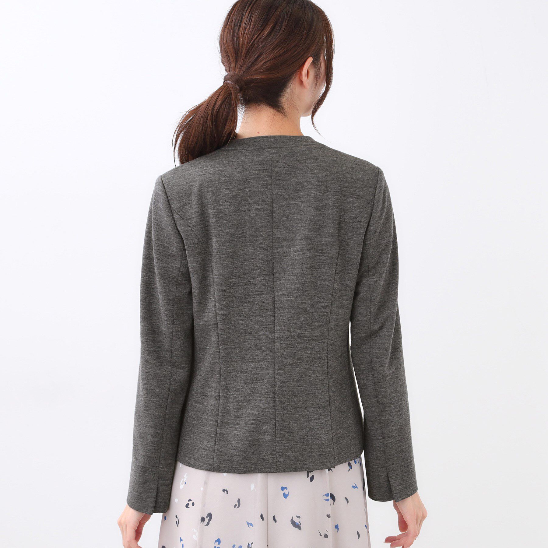 Reflect「【匠シリーズ／すっきり見え／セットアップ可】匠ジャケット／ノーカラー」|ノーカラージャケット|