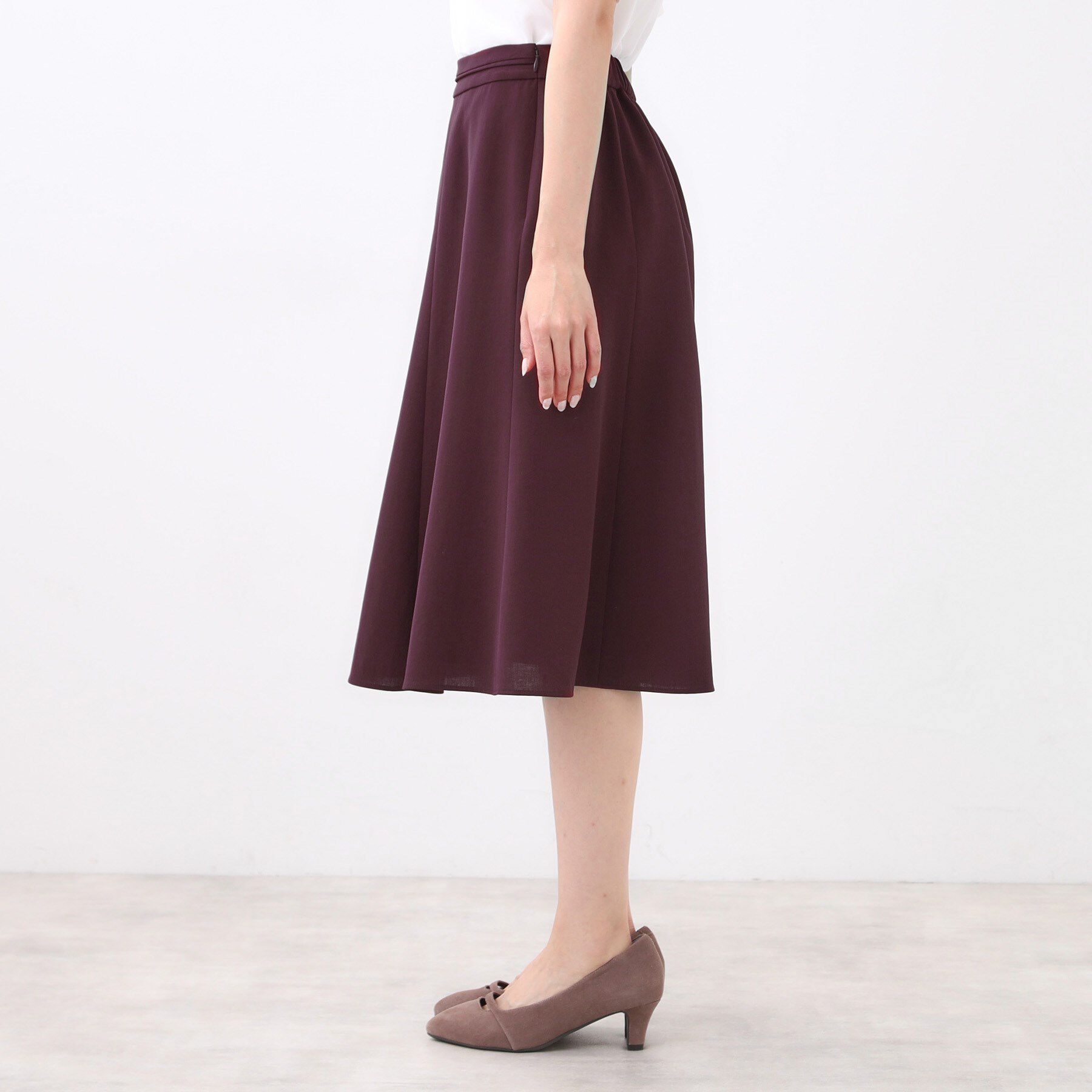 Reflect「【美シルエット】ソフトマーメイドスカート」|スカート|