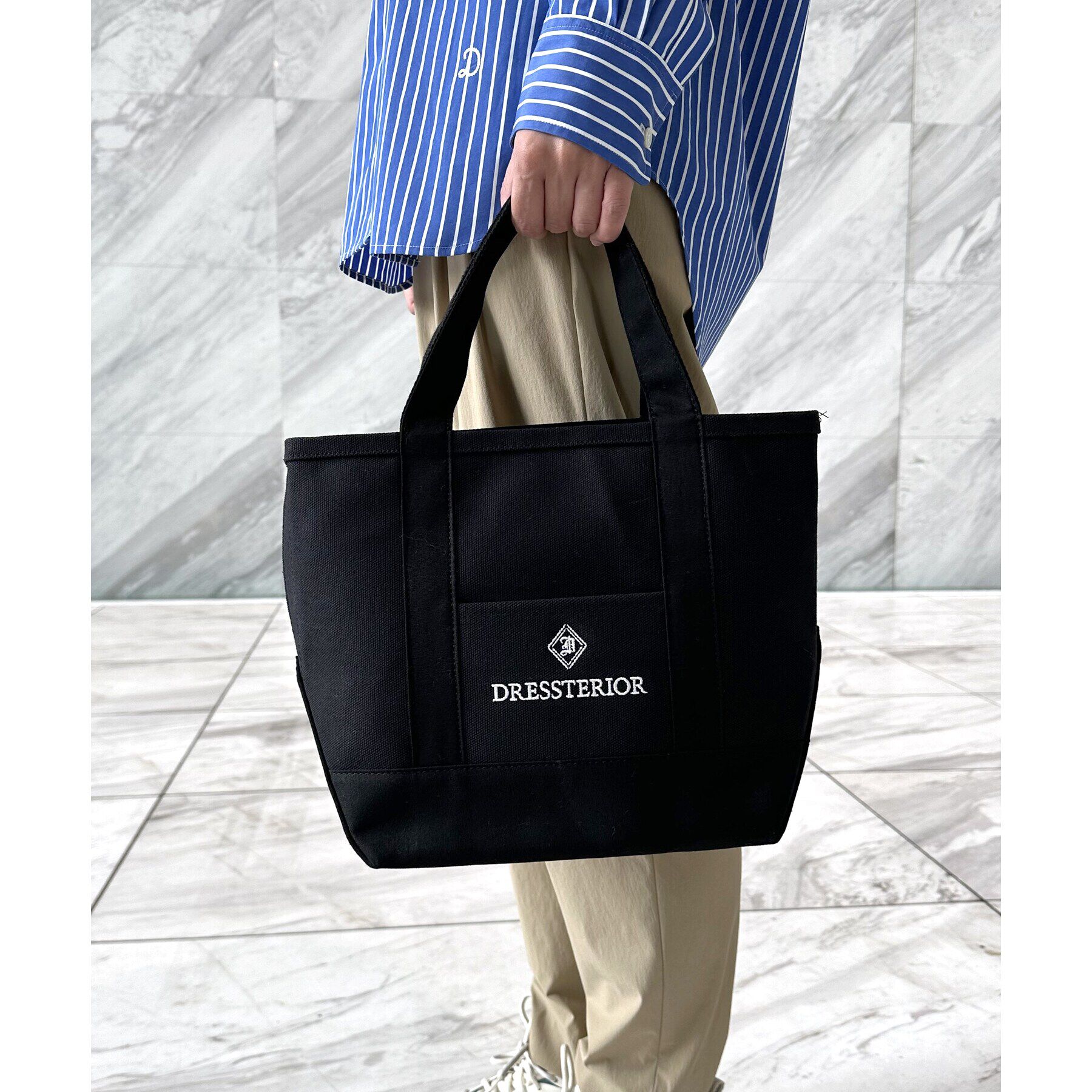 DRESSTERIOR「ドレステリア ミニキャンバストート（S）」|トートバッグ|ﾌﾞﾗｯｸ(019)