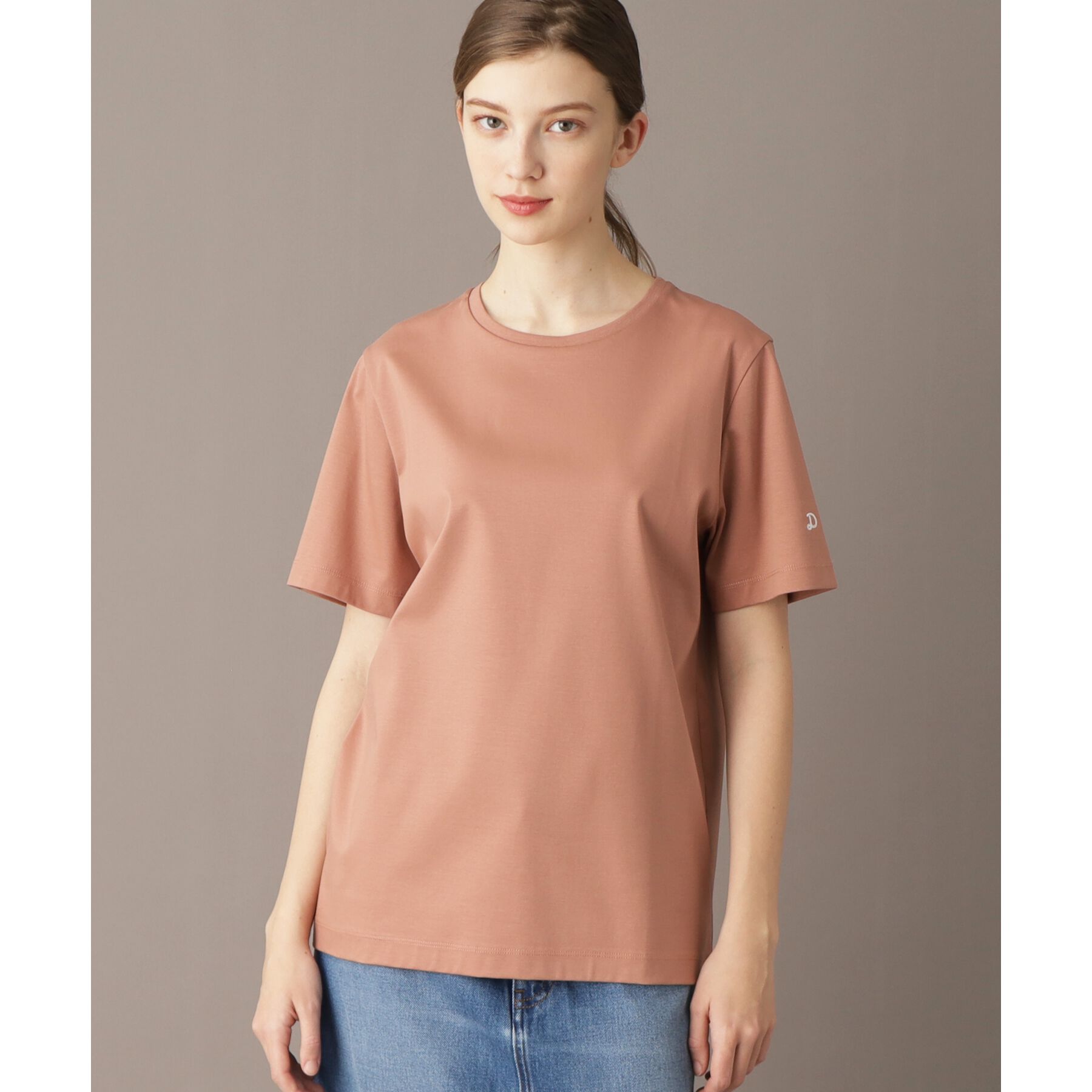 DRESSTERIOR「【接触冷感/抗菌防臭/消臭】アイスクリアコットンTシャツ」|Tシャツ・カットソー|