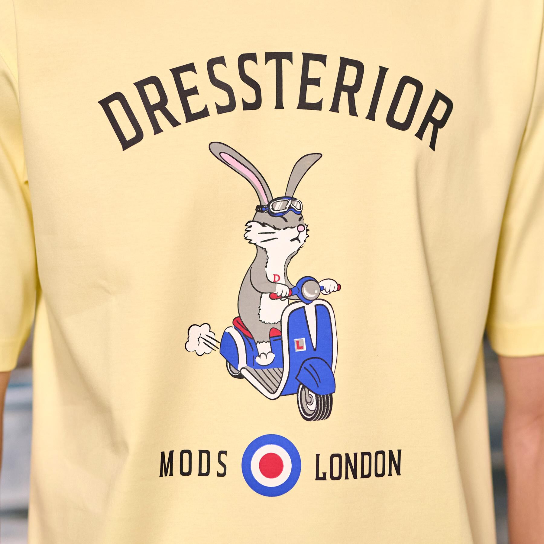 DRESSTERIOR「【接触冷感/抗菌防臭/消臭/Safari5月号掲載】ICE CLEAR COTTON ロンドンラビッ」|Tシャツ・カットソー|