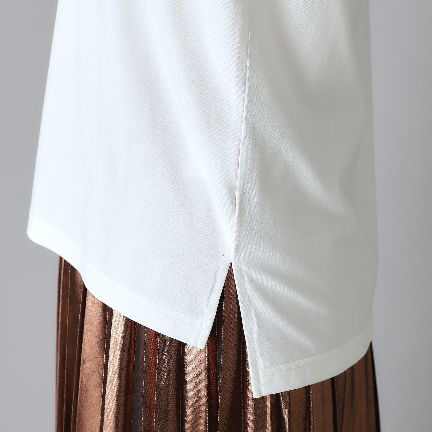 DRESSTERIOR「クリア天竺チュールCIELロゴTシャツ」|Tシャツ・カットソー|