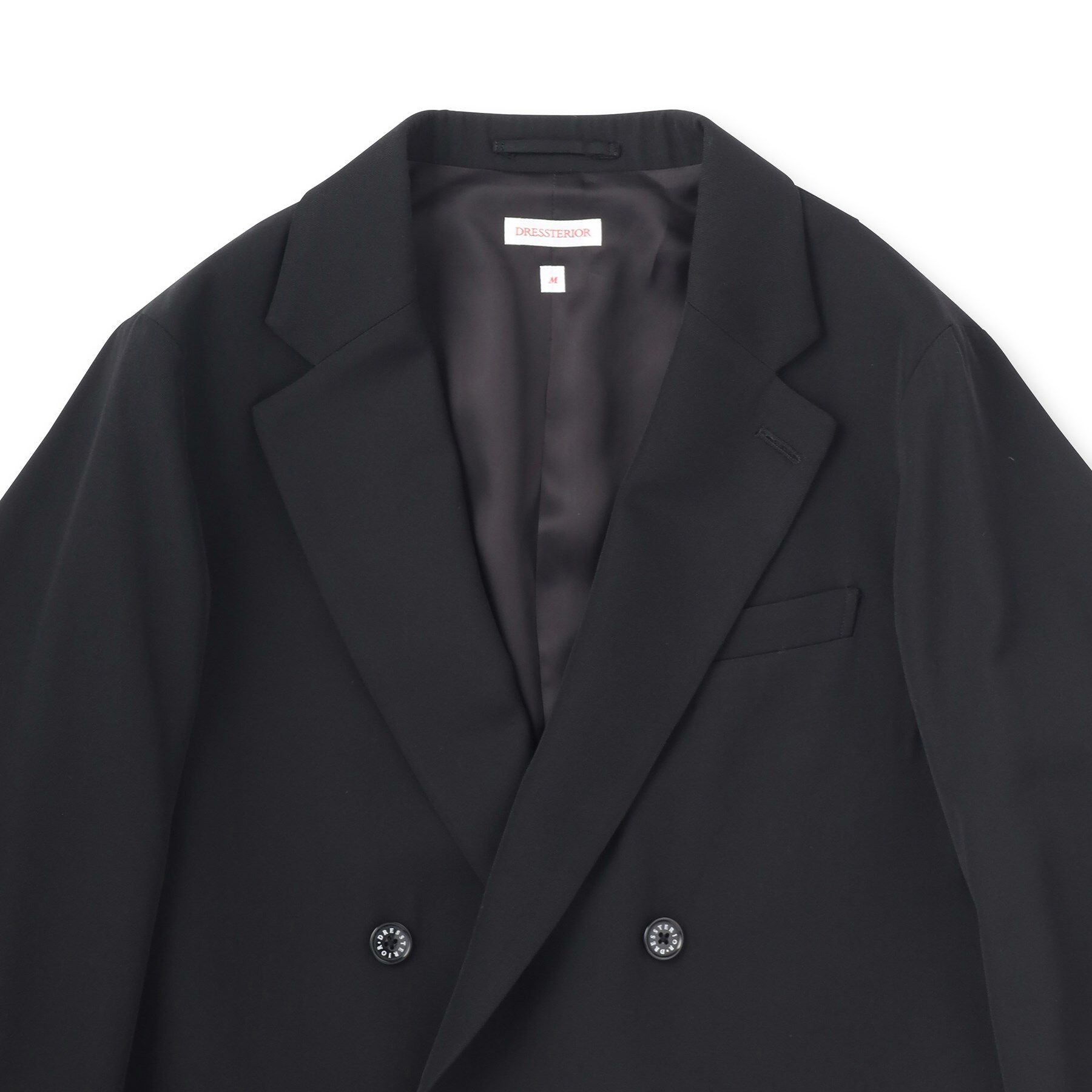 DRESSTERIOR「【セットアップ可】クリアーカルゼ コンフォータブル ダブルジャケット」|テーラードジャケット|