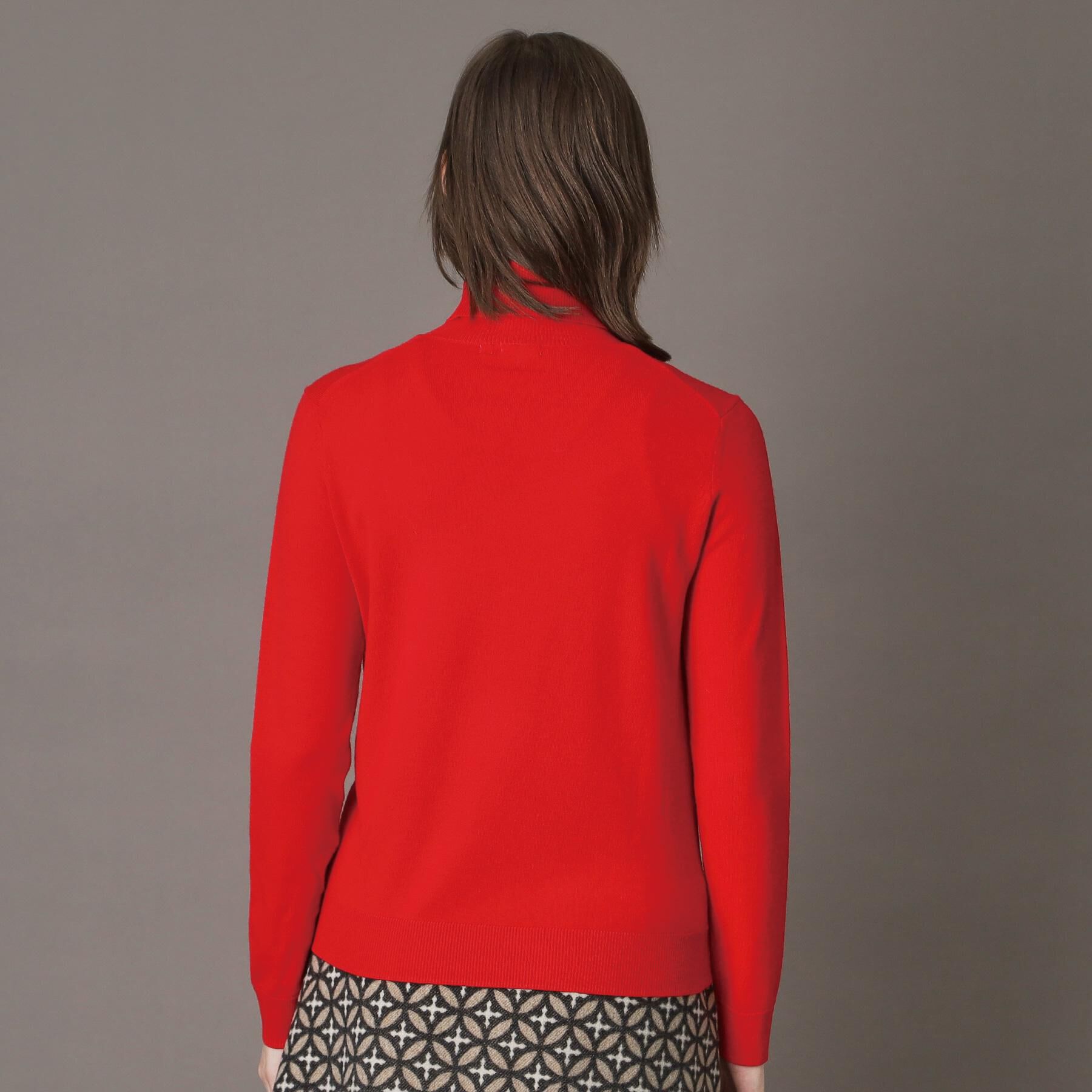 DRESSTERIOR「【CLASSY.12月号/otonaMUSE11月号掲載】ウールブレンド天竺タートルニット」|ニット・セーター|