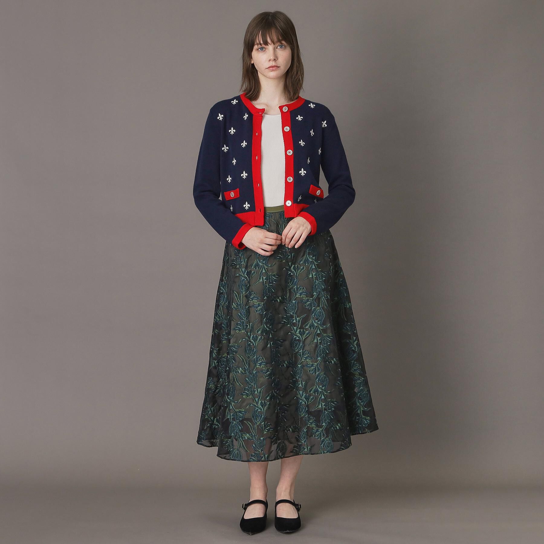 DRESSTERIOR「リリィクレストカーディガン」|カーディガン|