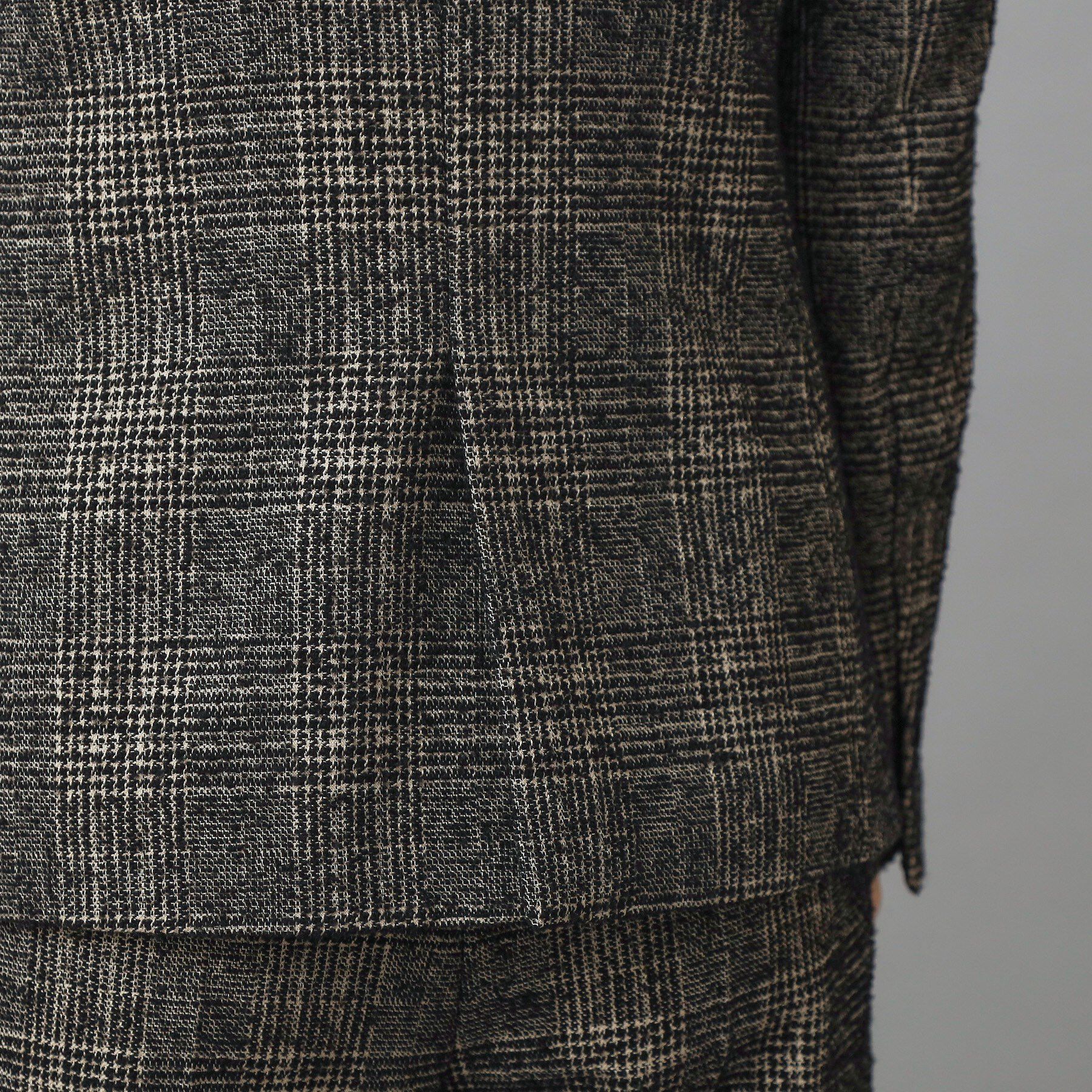 DRESSTERIOR「ループグレンチェックジャケット」|テーラードジャケット|